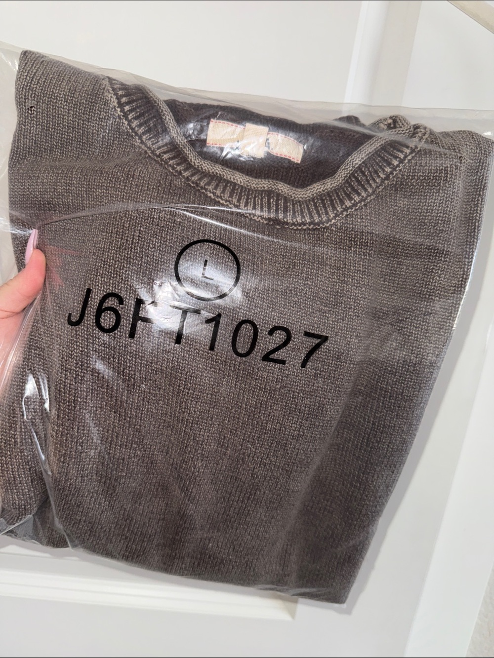 J.O.A Women’s Crewneck Sweater - Brown
